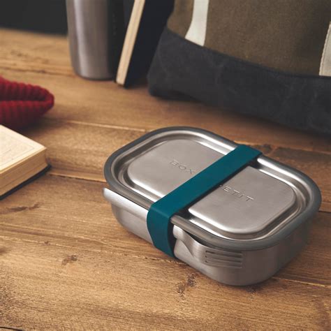 black and blum stainless steel lunch box large|leak proof metal lunch box.